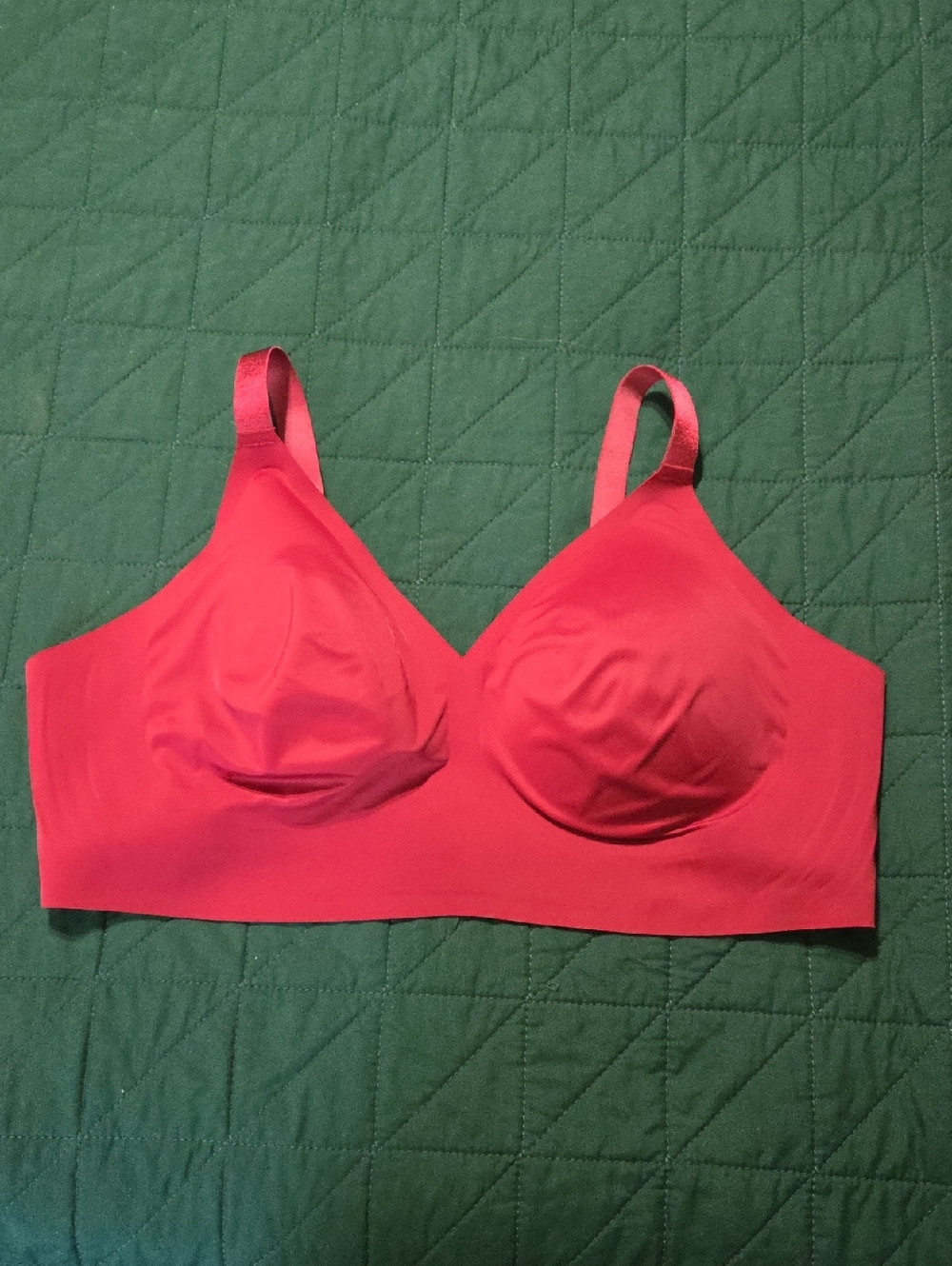 Wireless Seamless Comfort Bra - Hot Pink
